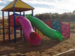 Curved Tube Slide